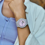 Casio Baby-G Silver Resin Strap Women Watch GMA-S2100NC-8ADR-P