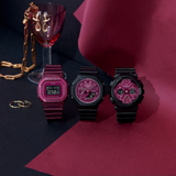 Casio G-Shock Black Resin Strap Women Watch GMA-S2100RB-1ADR-P