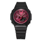 Casio G-Shock Black Resin Strap Women Watch GMA-S2100RB-1ADR-P
