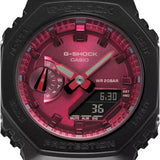 Casio G-Shock Black Resin Strap Women Watch GMA-S2100RB-1ADR-P
