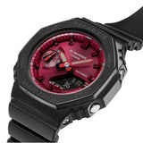 Casio G-Shock Black Resin Strap Women Watch GMA-S2100RB-1ADR-P