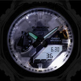 Casio G-Shock Digital-Analogue Transparent Resin Strap Men Watch GMA-S2140RX-7ADR-P