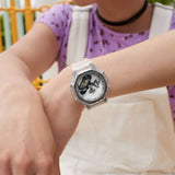 Casio G-Shock Digital-Analogue Transparent Resin Strap Men Watch GMA-S2140RX-7ADR-P