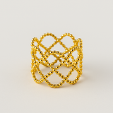 AG Collective Jewelry – Golden Lattice Ring