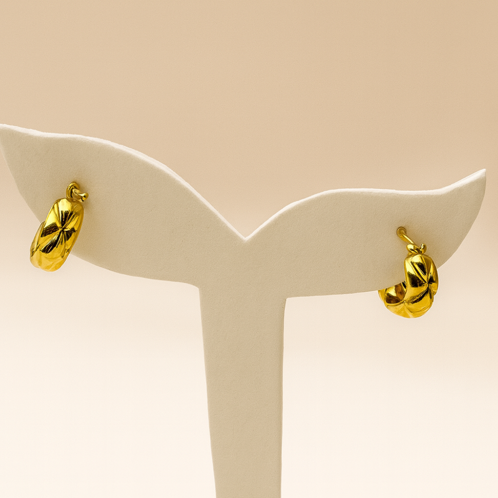 AG Collective Jewelry – Aurelia Gold Hoop Earrings