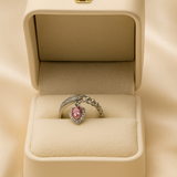 AG Collective Jewelry - Rosé Lumière Chain Ring