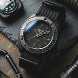 GREEN EYES BLACK OUT - SPECIAL CUSTOM WATCH