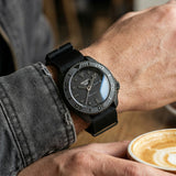 GREEN EYES BLACK OUT - SPECIAL CUSTOM WATCH