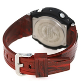 CASIO G-SHOCK GST-210M-4ADR RED RESIN STRAP MEN'S WATCH