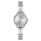 Guess Analog Silver Stainless Steel Strap Women's Watch GW0022L1