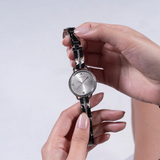 Guess Analog Silver Stainless Steel Strap Women's Watch GW0022L1