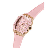 Guess Multifunction Pink Silicone Strap Women's Watch GW0032L7