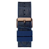 Guess Multifunction Blue Leather Strap Men's Watch GW0202G8