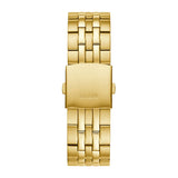 Guess Comet Green Dial Gold Stainless Steel Strap Men Watch GW0220G2