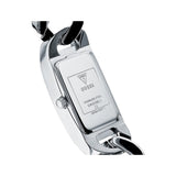 Guess Crystal Chain Silver Stainless Steel Strap Women Watch GW0298L1