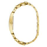 Guess Gold Chain Stainless Steel Strap Women Watch GW0298L2