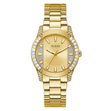 Guess Analog Gold Dial & Stainless Steel Strap Women Watch GW0305L3