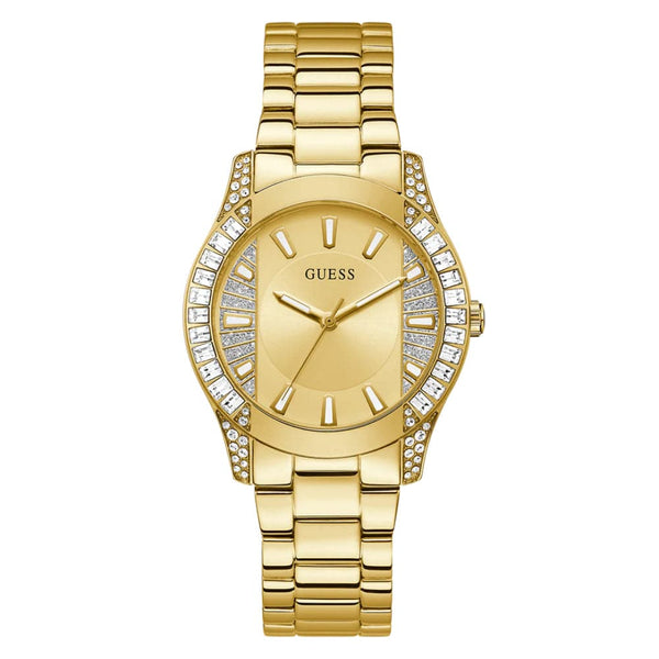 Guess Analog Gold Dial & Stainless Steel Strap Women Watch GW0305L3