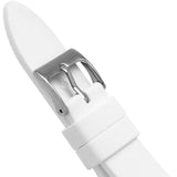 Guess Pearl White Dial Silicone Strap Women Watch GW0381L1