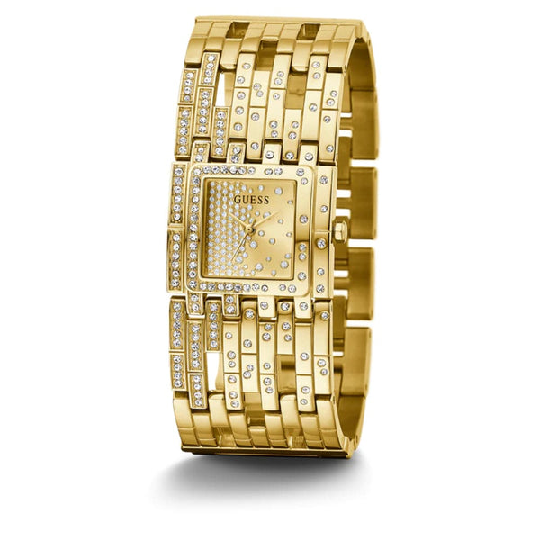 Guess Analog Gold Dial & Stainless Steel Strap Women Watch GW0441L2