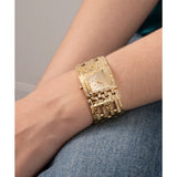 Guess Analog Gold Dial & Stainless Steel Strap Women Watch GW0441L2