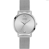 Guess Analog Silver Stainless Steel Strap Women Watch GW0458L1