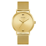 Guess Gold Dial Milanese Strap Men Watch GW0460G2