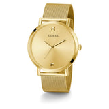 Guess Gold Dial Milanese Strap Men Watch GW0460G2