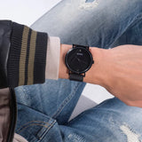 Guess Black Dial Milanese Strap Men Watch GW0460G3