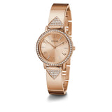 Guess Analog Rose Gold Dial & Stainless Steel Strap Women Watch GW0474L3