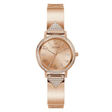 Guess Analog Rose Gold Dial & Stainless Steel Strap Women Watch GW0474L3