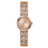 Guess Analog Rose Gold Dial & Stainless Steel Strap Women Watch GW0476L3