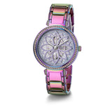 Guess Iridescent Stainless Steel Strap Women Watch GW0528L4