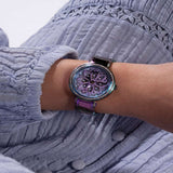 Guess Iridescent Stainless Steel Strap Women Watch GW0528L4