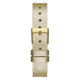 Guess Analog Gold Leather Strap Women Watch GW0535L4