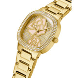 Guess Analog Gold Dial & Stainless Steel Strap Women Watch GW0544L2