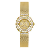 Guess Analog Gold Dial Milanese Strap Women Watch GW0550L2