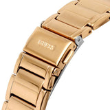 Guess Analog Chronograph Rose Gold Stainless Steel Strap Women Watch GW0552L3