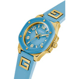 Guess G Hype Blue Silicone Strap Women Watch GW0555L3