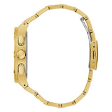 Guess Chronograph Black Dial Gold Stainless Steel Strap Men Watch GW0572G2