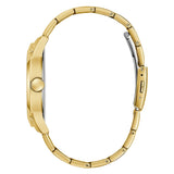 Guess Analog Green Dial Gold Stainless Steel Strap Men Watch GW0574G2