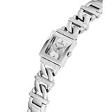 Guess Analog Silver Dial Stainless Steel Strap Women Watch GW0603L1