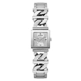 Guess Analog Silver Dial Stainless Steel Strap Women Watch GW0603L1