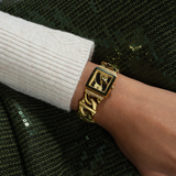 Guess Analog Gold Stainless Steel Strap Women Watch GW0603L2