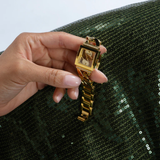 Guess Analog Gold Stainless Steel Strap Women Watch GW0603L2