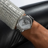 Guess Silver Dial Stainless Steel Strap Women Watch GW0605L1