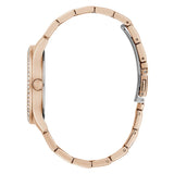 Guess Rose Gold Stainless Steel Strap Women Watch GW0605L3