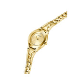 Guess Analog Gold Dial Stainless Steel Strap Women Watch GW0609L2