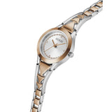 Guess Analog Silver Dial Two-Tone Stainless Steel Strap Women Watch GW0609L3