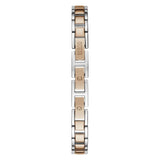 Guess Analog Silver Dial Two-Tone Stainless Steel Strap Women Watch GW0609L3